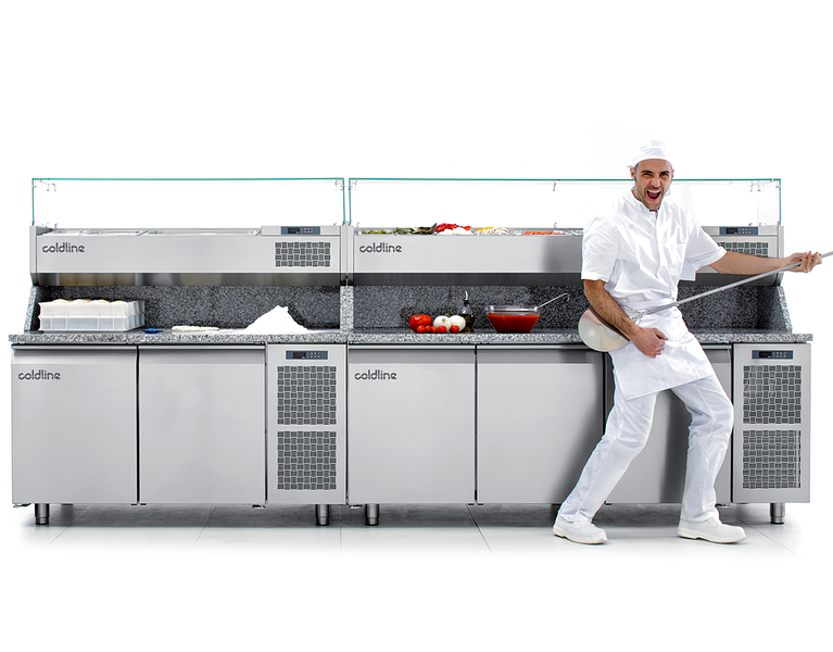 Tavoli frigoriferi Pizza Coldline